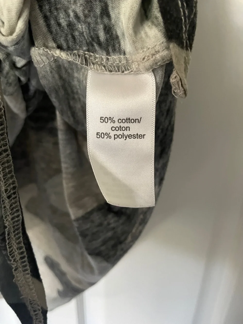 Maurices Gray and Charcoal Printed USA Top - Picture 3 of 5